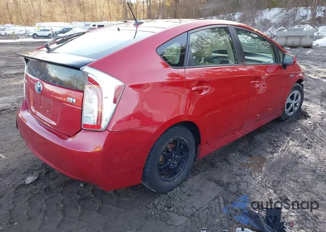 2013 Toyota Prius Four z USA, uszkodzony, nr VIN JTDKN3DU9D1641401